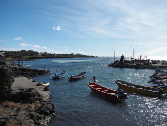 Kleiner Hafen in Hanga Roa
