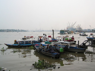 Hafen von Saigon