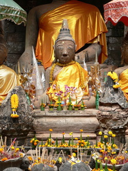 Buddha am Wat Phu
