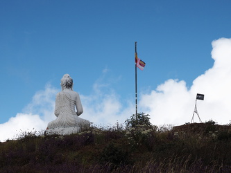 Buddha auf dem Mt. Victoria