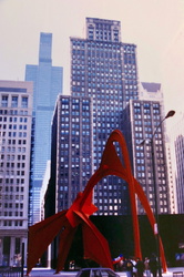 Chicago - Flamingo von Alexander Calder