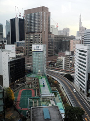 Ausblick vom Tokyu Plaza Ginza-Einkaufzentrum