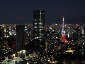 Roppongi Hills - Ausblick von Tokyo City View