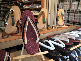 Asakusa - Traditionelle Schuhe