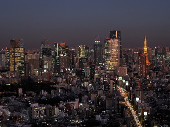 Shibuya - Ausblick von Shibuya Sky