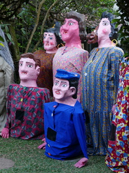 Ciudad Colon - Traditionelle Masken