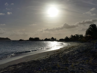 Nachmittagssonne auf Sandy Island