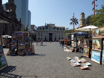 Plaza de Armas - Blick auf das Hauptpostamt Correo Central