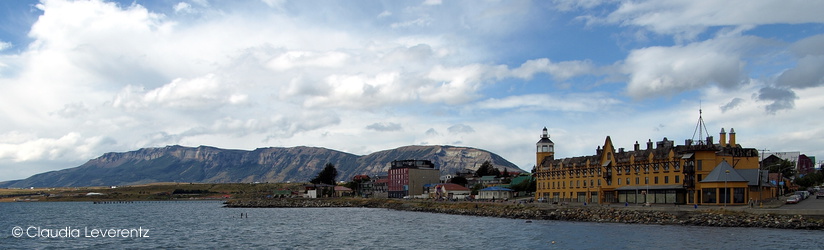 Panoramablick vom Hafen