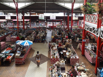 Papeete - Markthalle