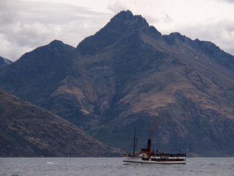Dampfschiff Earnslow auf dem Lake Wakatipu