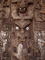 Maori-Kunst in Whakapapa