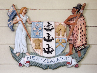 Wappen von New Zealand