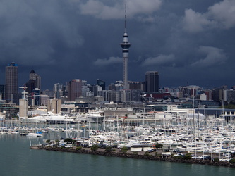 Auckland -Stadt der Segel