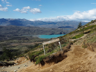 Wanderweg zu den Cuernos del Paine