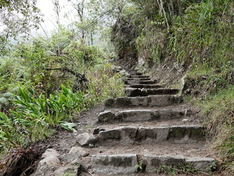 Inka-Trail am Machu Picchu