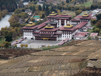 Dzong und Königspalast