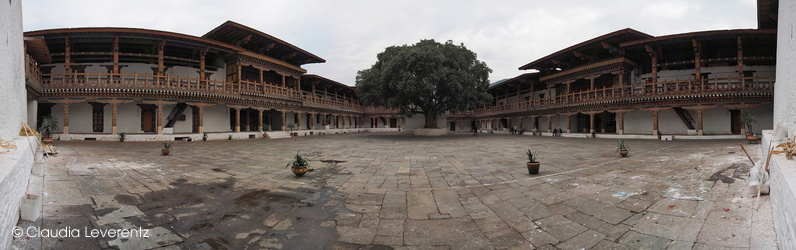 Punakha Dzong - Innenhof