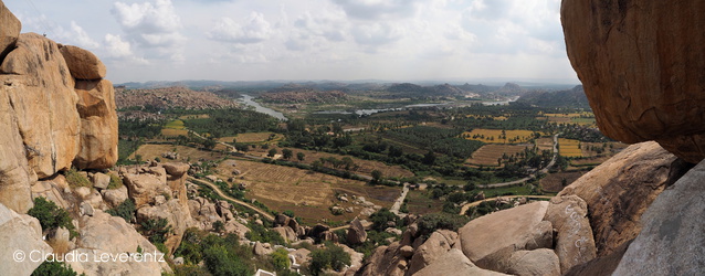 Panoramablick vom Sri Hanumate Namba