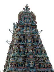 Gopuram am Kapaleeshwarar-Tempel