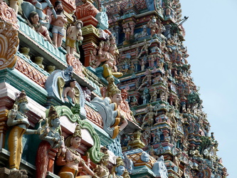 Detailansicht Kapaleeshwarar-Tempel
