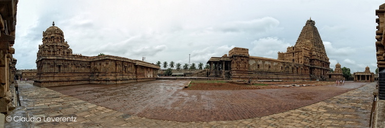 Panoramablick im Brihadisvara-Tempel