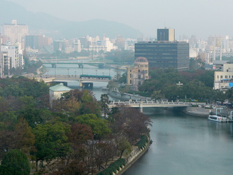 Hiroshima - Blick auf den Friedenspark
