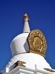 Detail einer Stupa