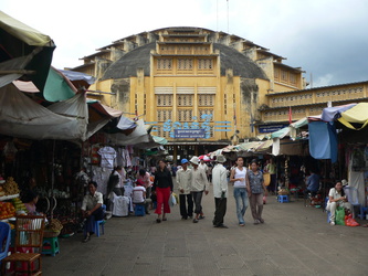 Phnom Penh - Markthalle