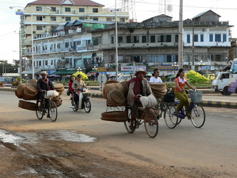 Straßenszene in Kampong Thom