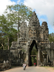 Eingangstor nach Angkor Thom