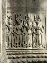 Angkor Wat - Apsara-Relief
