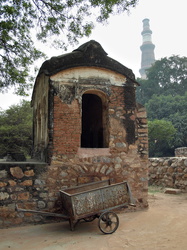 Blick auf das Qutb Minar