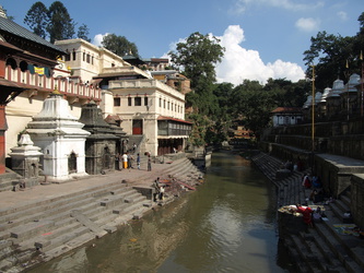 Bagmati-Fluss in Pashupatinath