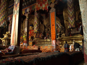 Große Halle im Sakya-Kloster