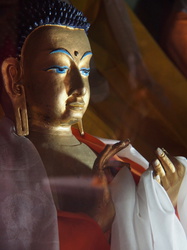 Buddha im Kloster