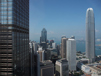 Ausblick vom Bank of China Tower