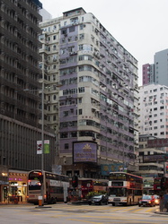Hochhaus in Kowloon