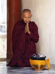 Betender Mönch