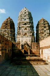 Tempel in Sukhothai