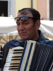 Musiker auf dem Campo di Fiori