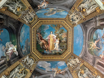 Deckengemälde im Vatikanmuseum