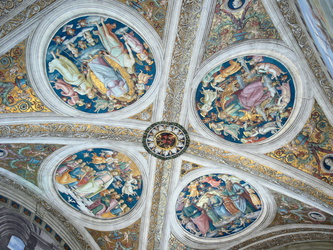 Deckengemälde im Vatikanmuseum