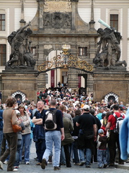 Eingang zur Prager Burg