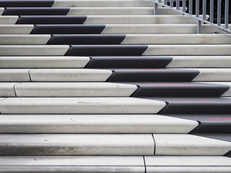 Treppe an der Elbphilharmonie