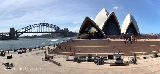 Sydney - Opera House und Harbour-Bridge