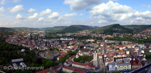 Jena - Panoramablick vom JenTower