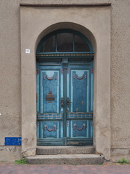 Wismar - Blaue Tür