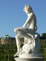 Potsdam - Schloss Sanssouci - Lustgarten