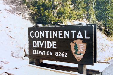 Yellowstone NP - Continental Divide